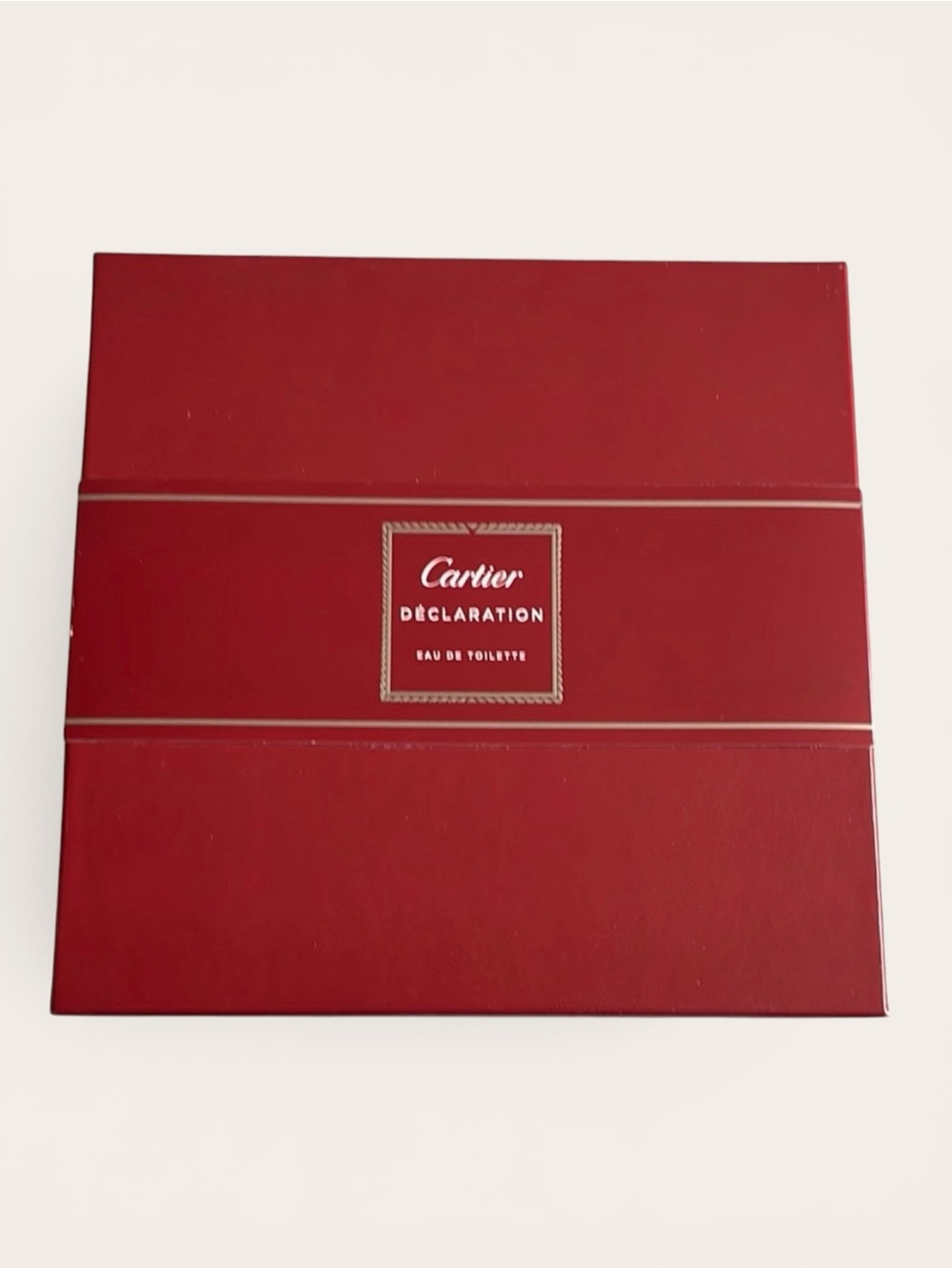 Authentic Cartier Red Gift Box Luxury Presentation Storage Jewelry Box
